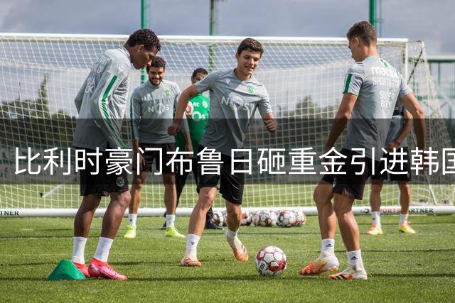 比利时豪门布鲁日砸重金引进韩国铁卫 转会费总额或超千万欧元